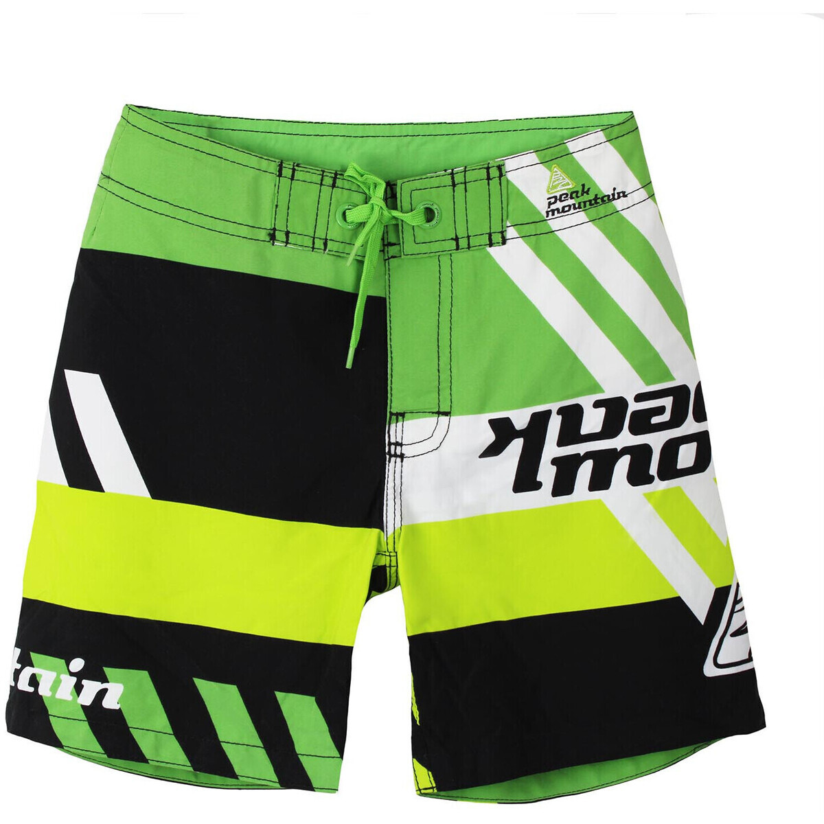 Peak Mountain  Bermuda de bain garçon ECAHITI  Zelená