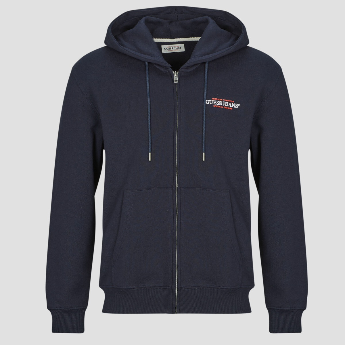 Guess  GJ ZIP HOOD REG  Tmavě modrá
