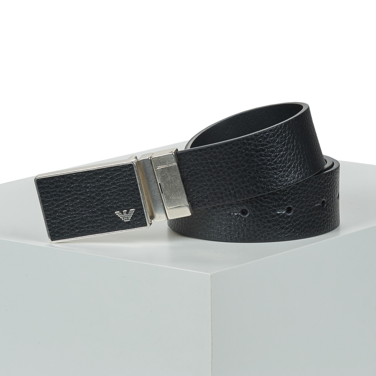 Emporio Armani  BELT REVERSIBLE SET  Černá