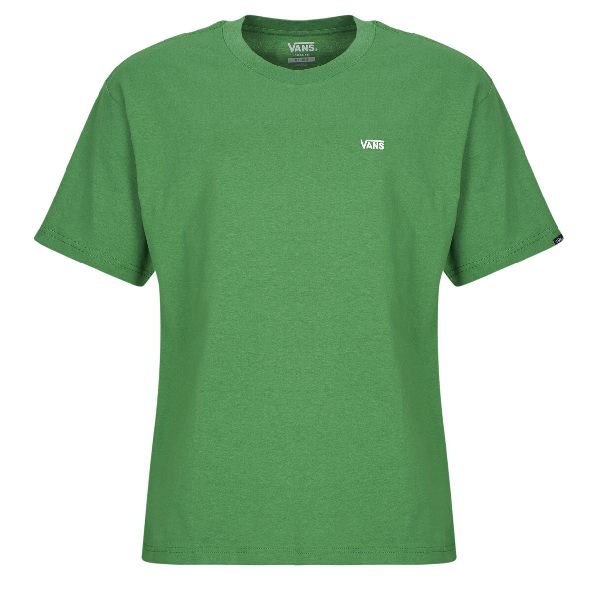 Vans  LEFT CHEST II LOOSE SS FAIRWAY  Zelená