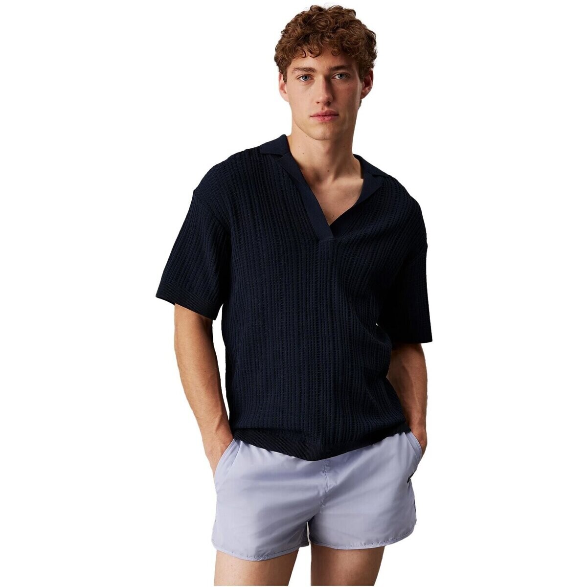 Calvin Klein Jeans  KM0KM01141  Modrá