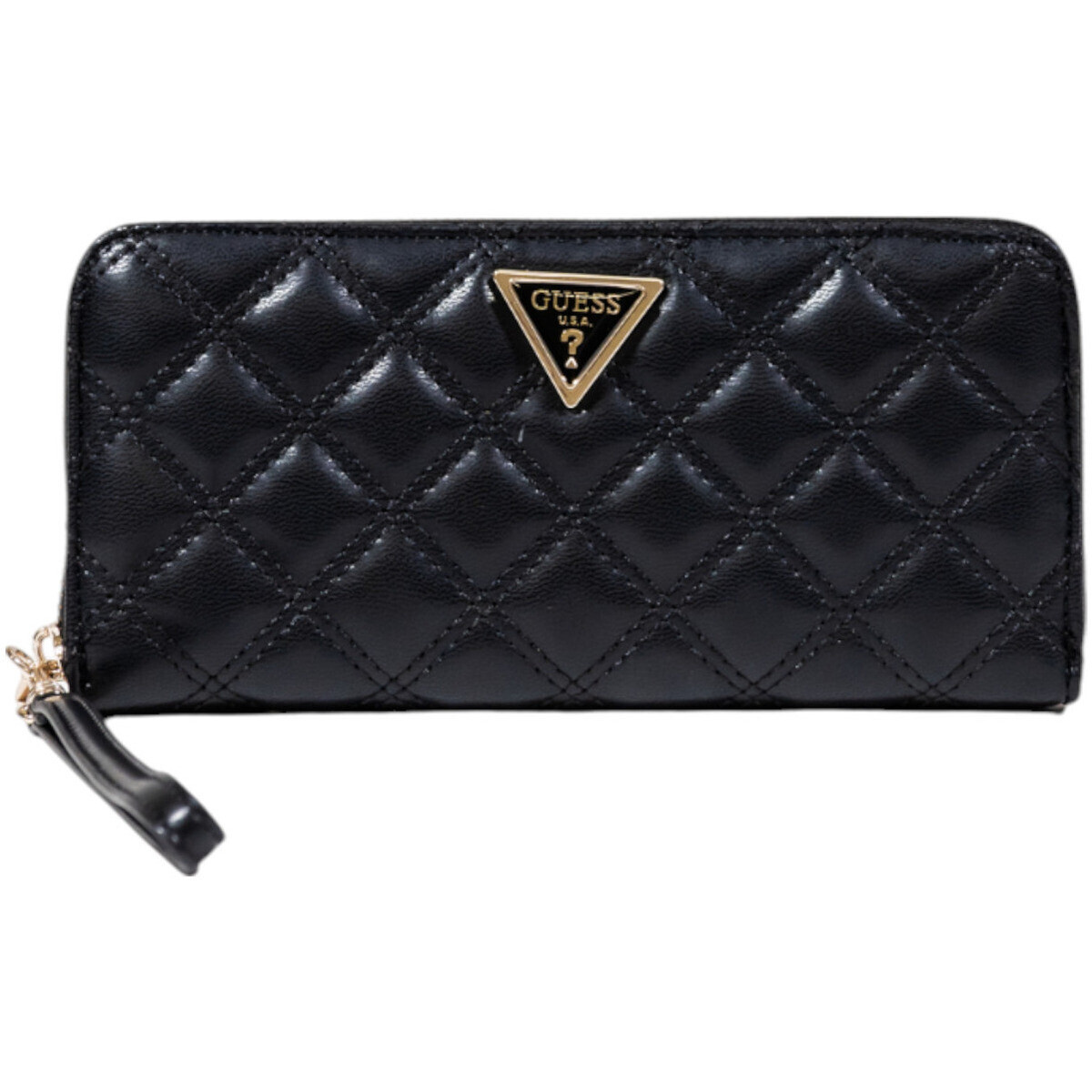 Guess  GIULLY II SLG LARGE ZIP AROUND SWQG96 73146  Černá