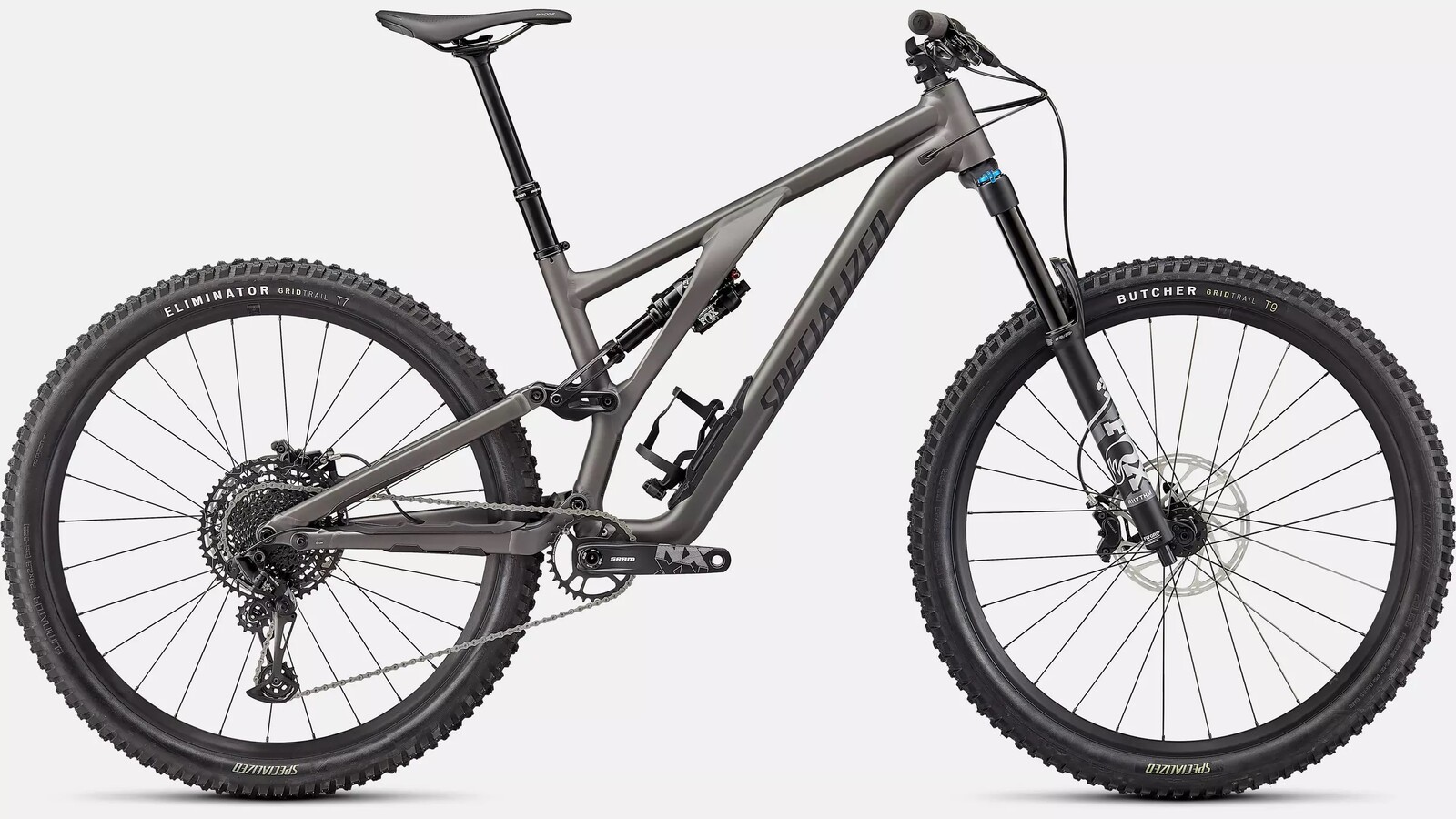 Jízdní kolo Specialized Stumpjumper EVO Comp Alloy - SATIN SMOKE/BLACK Velikost: S3