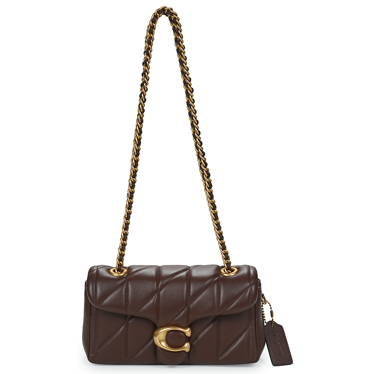 Coach  QUILTED TABBY 20  Hnědá