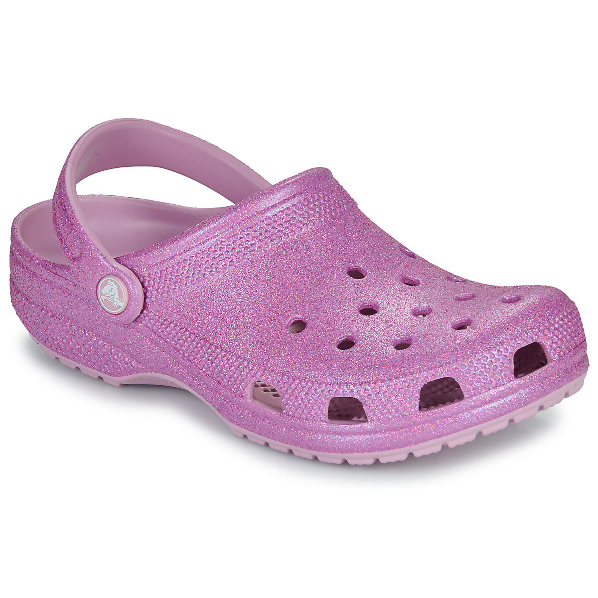 Crocs  Classic Iridescent Glitter Cg  Fialová
