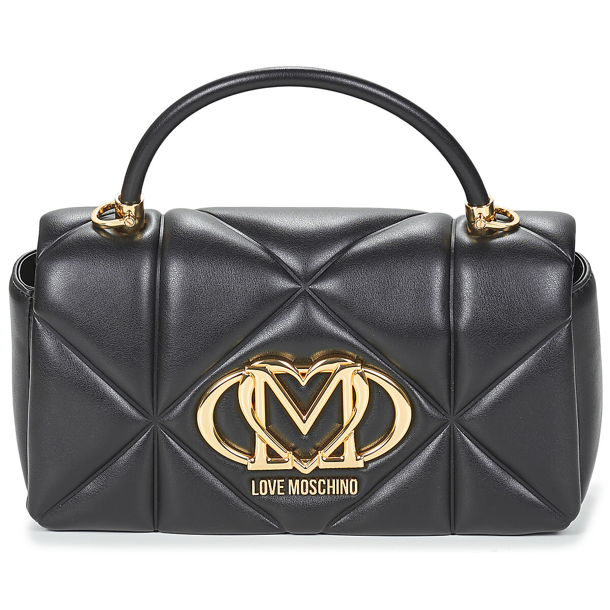 Love Moschino  EMBOSSED QUILTED JC4085  Černá