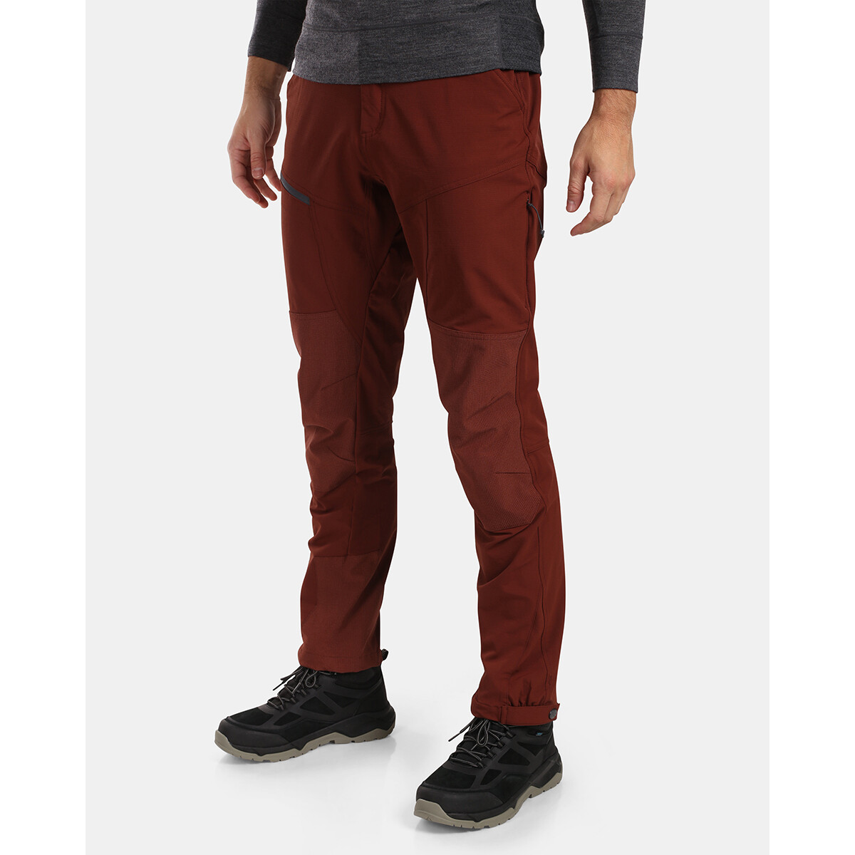 Kilpi  Pánské outdoorové kalhoty  VILLAIN-M  Červená