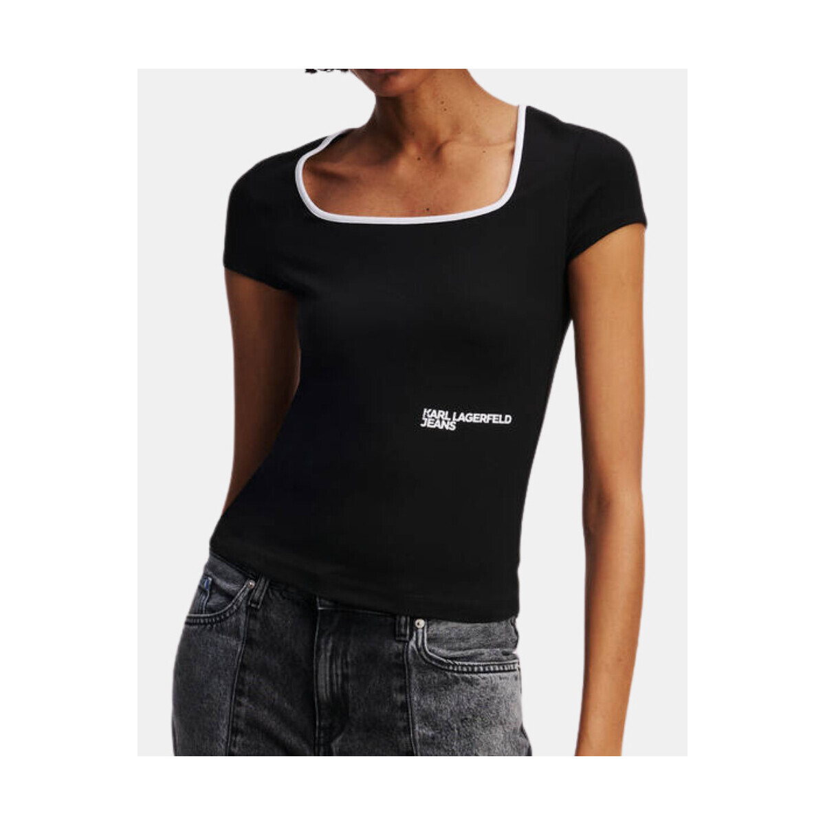 Karl Lagerfeld  A3W17050 MILANO PIPING  Černá