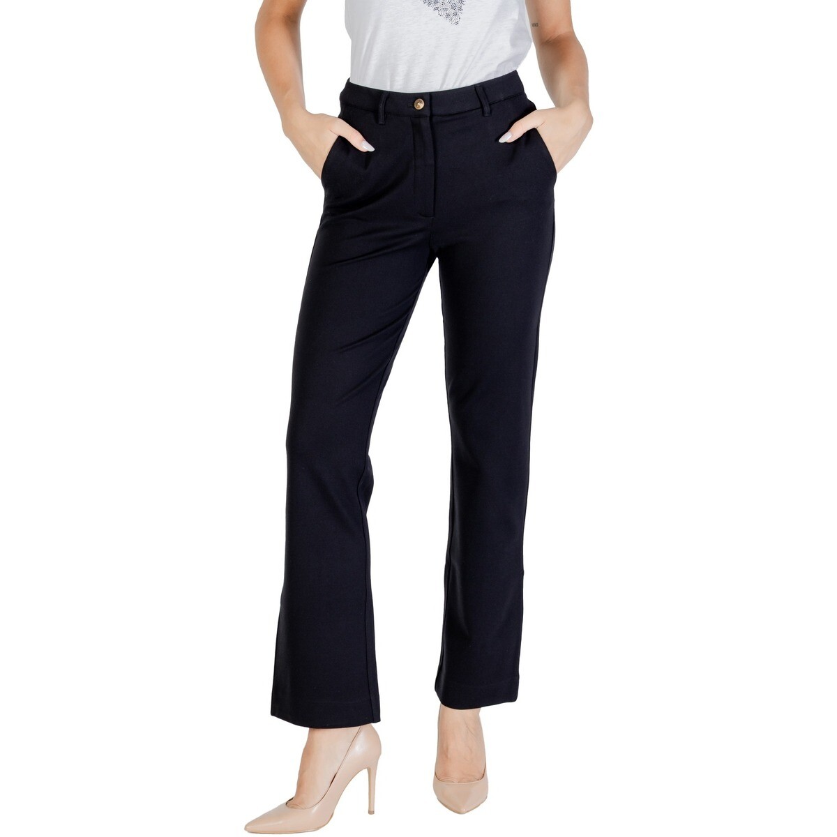 Guess  NEW ZOE PANT W5YB66 KCMU2  Černá