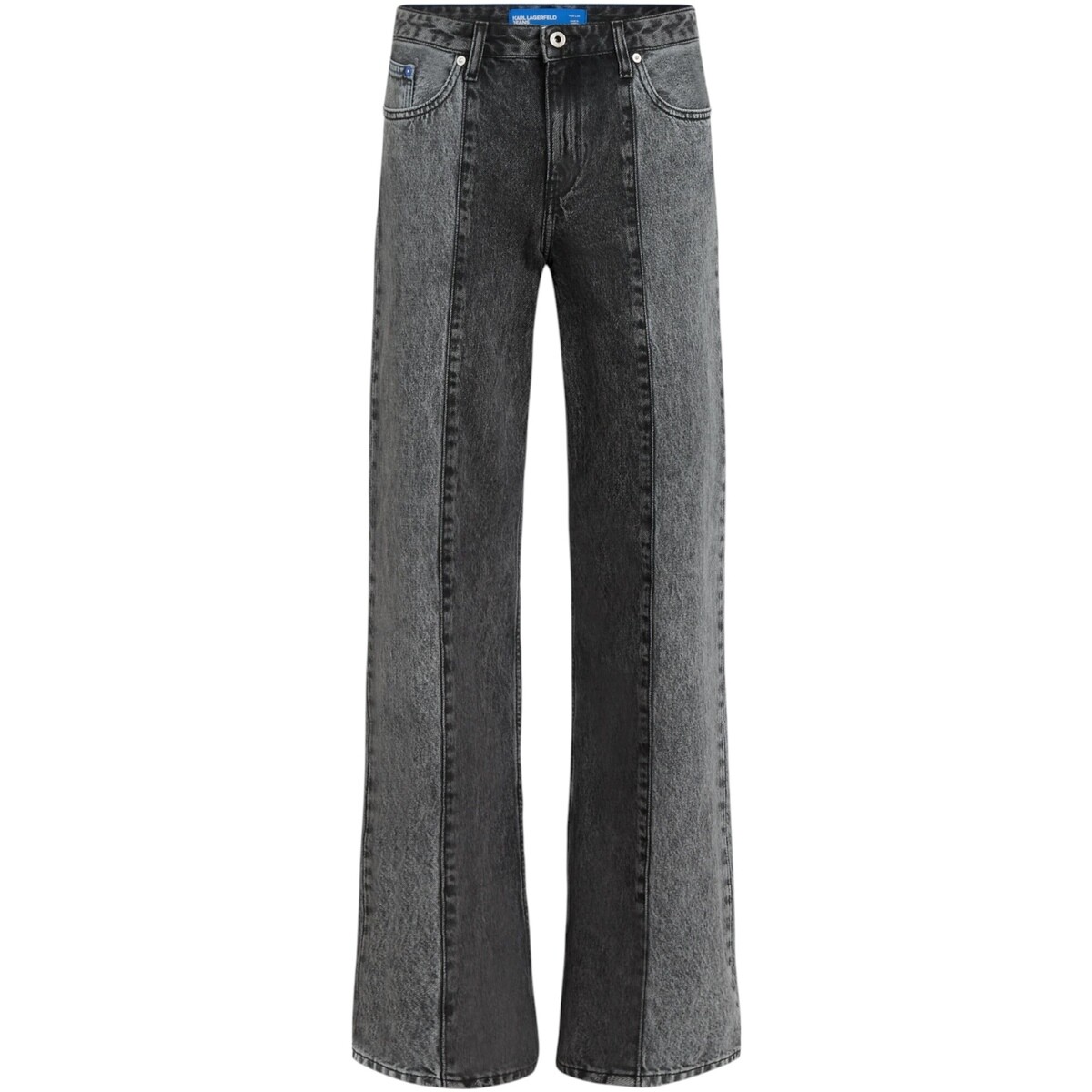 Karl Lagerfeld  KLJ MR RELAXED BLOKED DENIM A3W10070  Černá