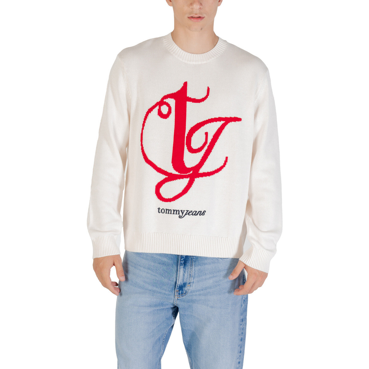 Tommy Hilfiger  TJM REG MONOGRAM CNE DM0DM21883  Bílá