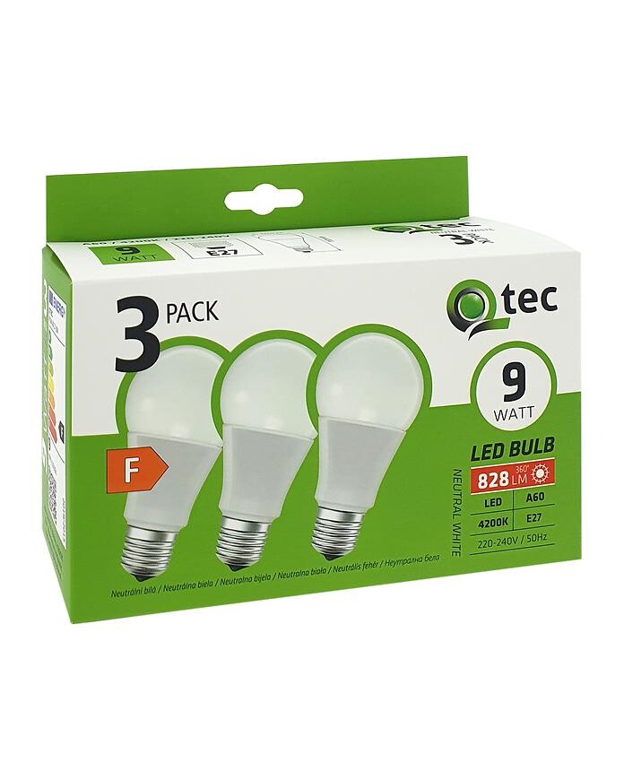 LED žárovka 9W E27  T37 2700K