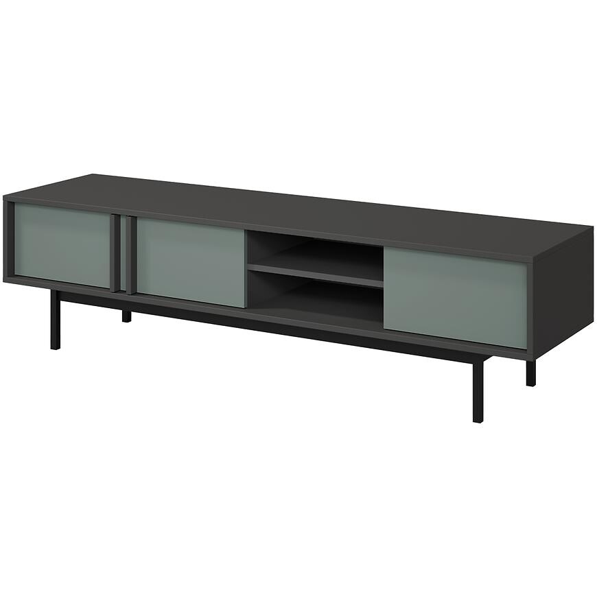 Tv stolek 160 ALSY 9 aloe/antracit