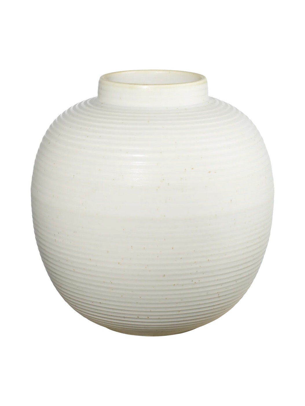 Kameninová váza výška 22 cm JAPANDI ASA Selection - bílá