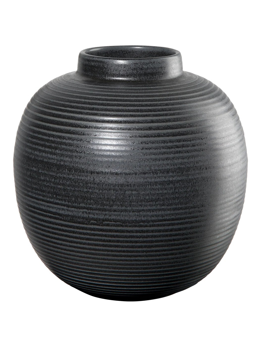 Kameninová váza výška 29 cm JAPANDI ASA Selection - černá