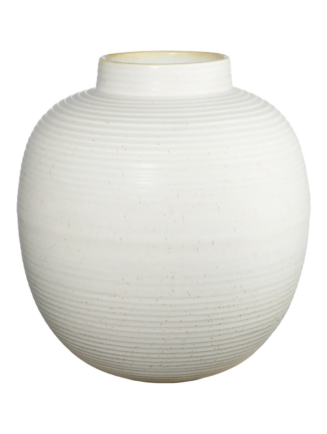 Kameninová váza výška 29 cm JAPANDI ASA Selection - bílá