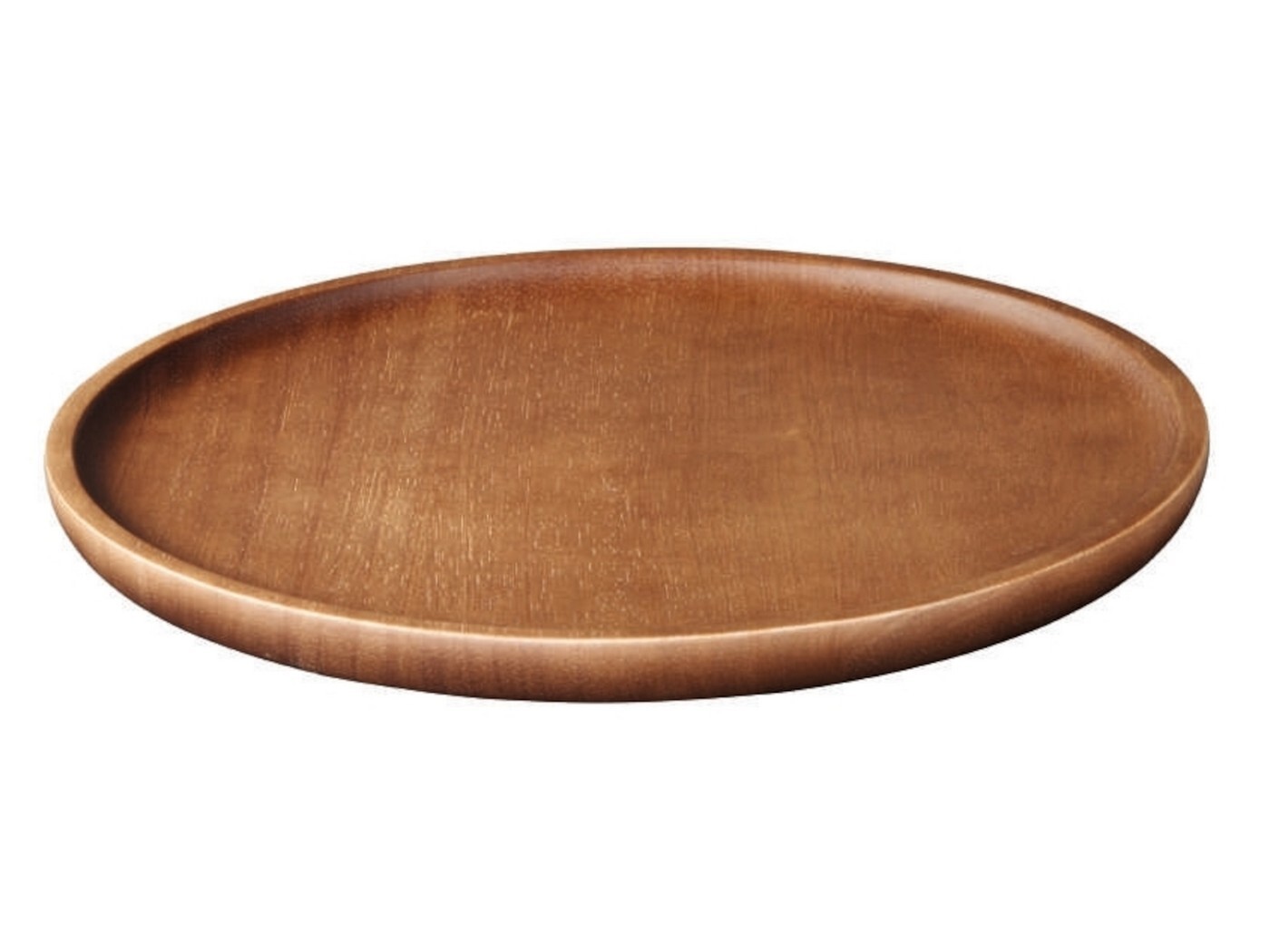 Dřevěný talíř průměr 15 cm WOOD DARK ASA Selection - hnědý