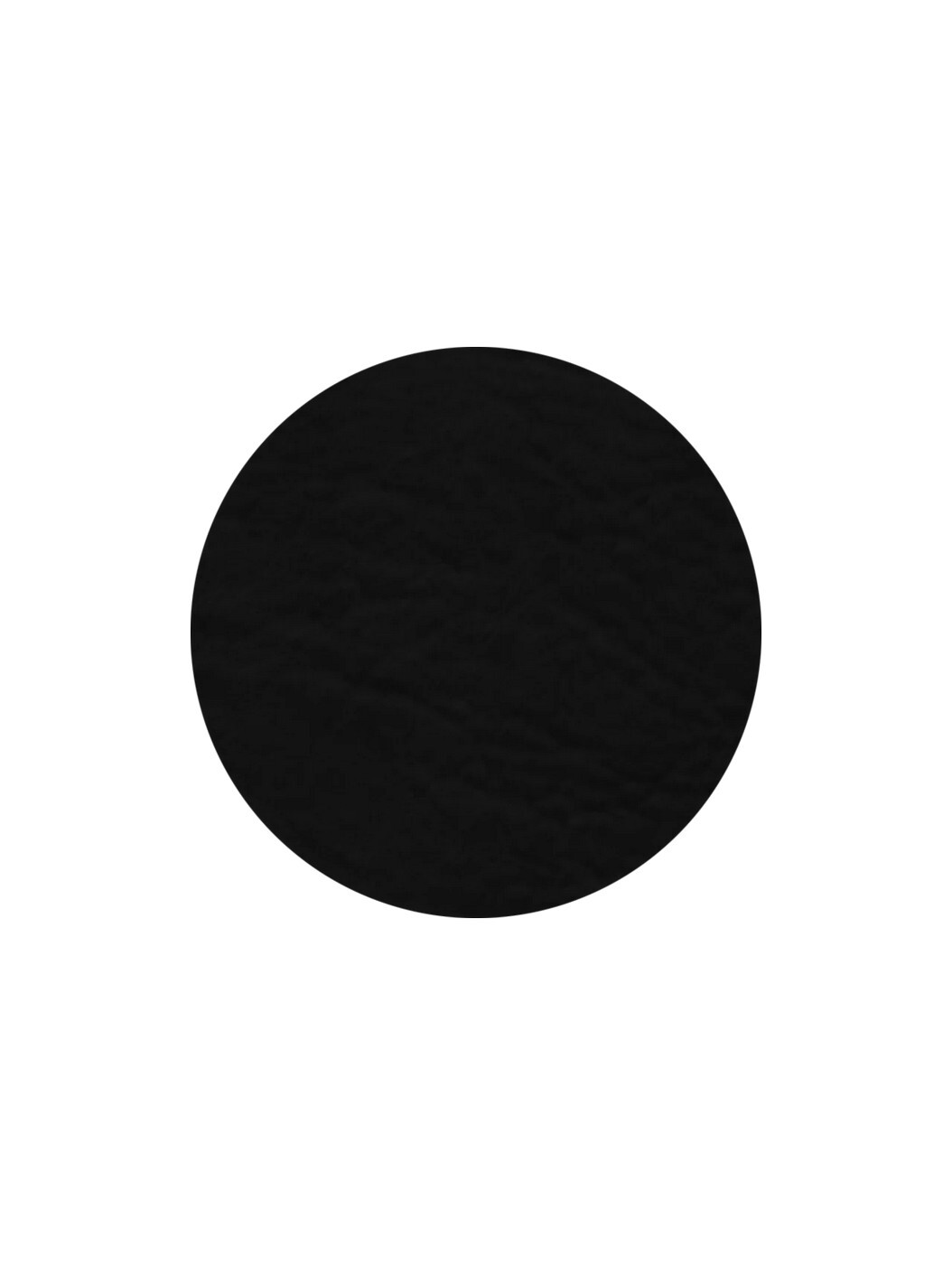Podtácky imitace kůže 4 ks průměr 10 cm VEGAN LEATHER ASA Selection - černé