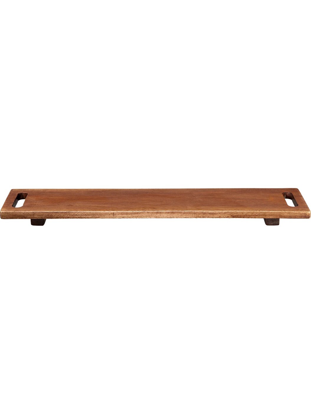 Dřevěný servírovací tác délka 60 cm WOOD DARK ASA Selection - hnědý
