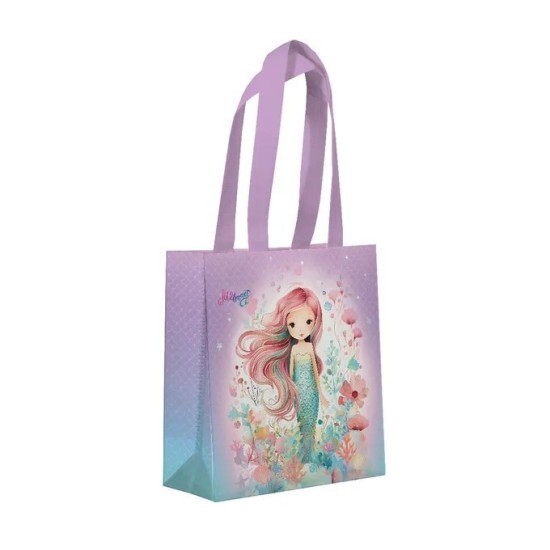 Argus Nákupní taška z netkané textilie - 26 x 29 cm - Mermaid