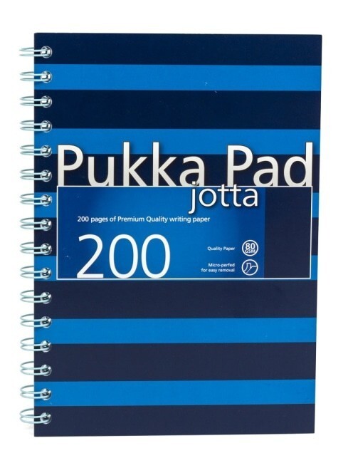 Pukka Pad Spirálový blok A5 - Pukka Navy Jotta - modrá - 100 listů - 6677