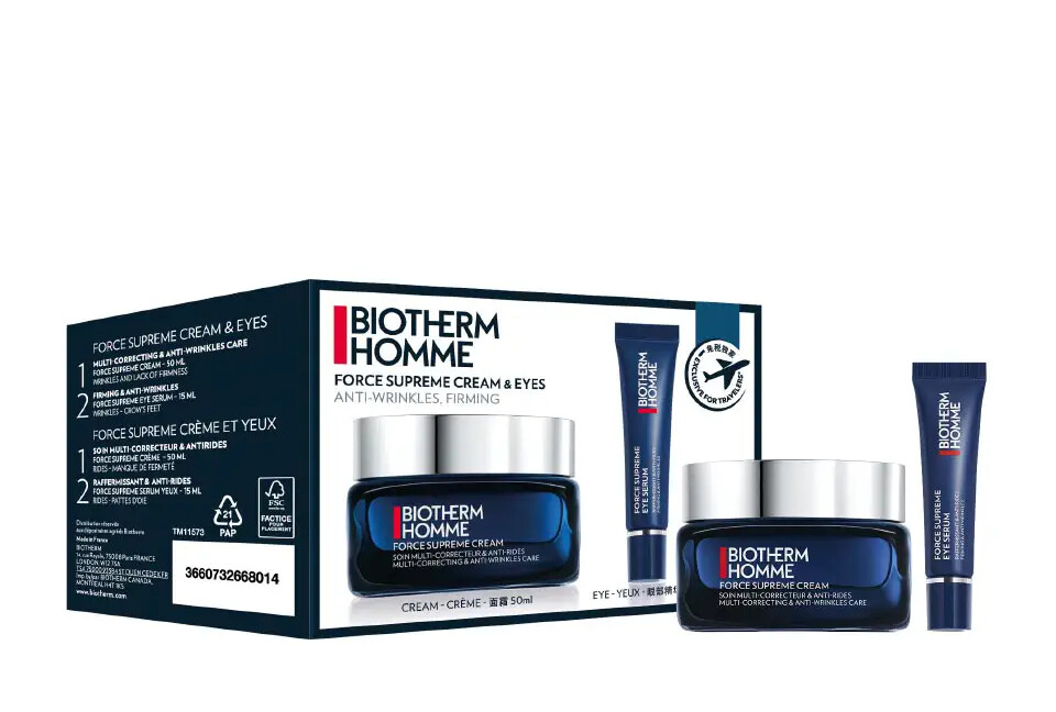 Biotherm Dárková sada Force Supreme Men Care Set