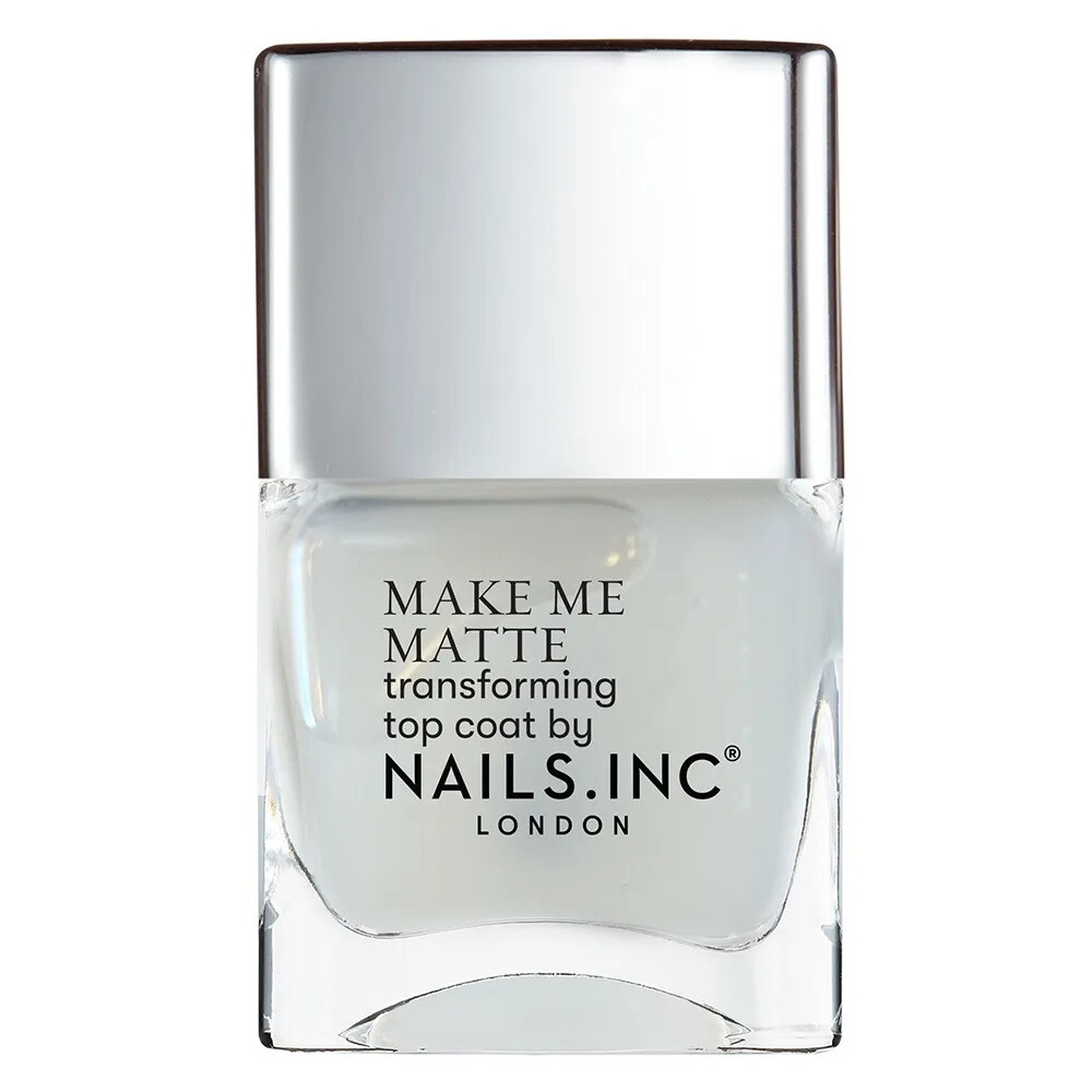 Nails.Inc Matující vrchní lak na nehty Better On Top Make Me Matte (Transforming Top Coat) 14 ml