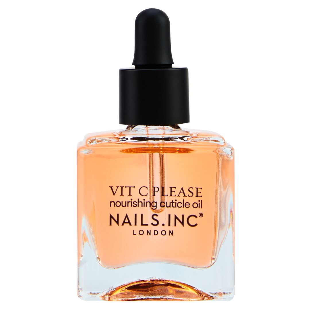 Nails.Inc Vyživující olej na nehtovou kůžičku Vit C Please (Nourishing Cuticle Oil) 14 ml