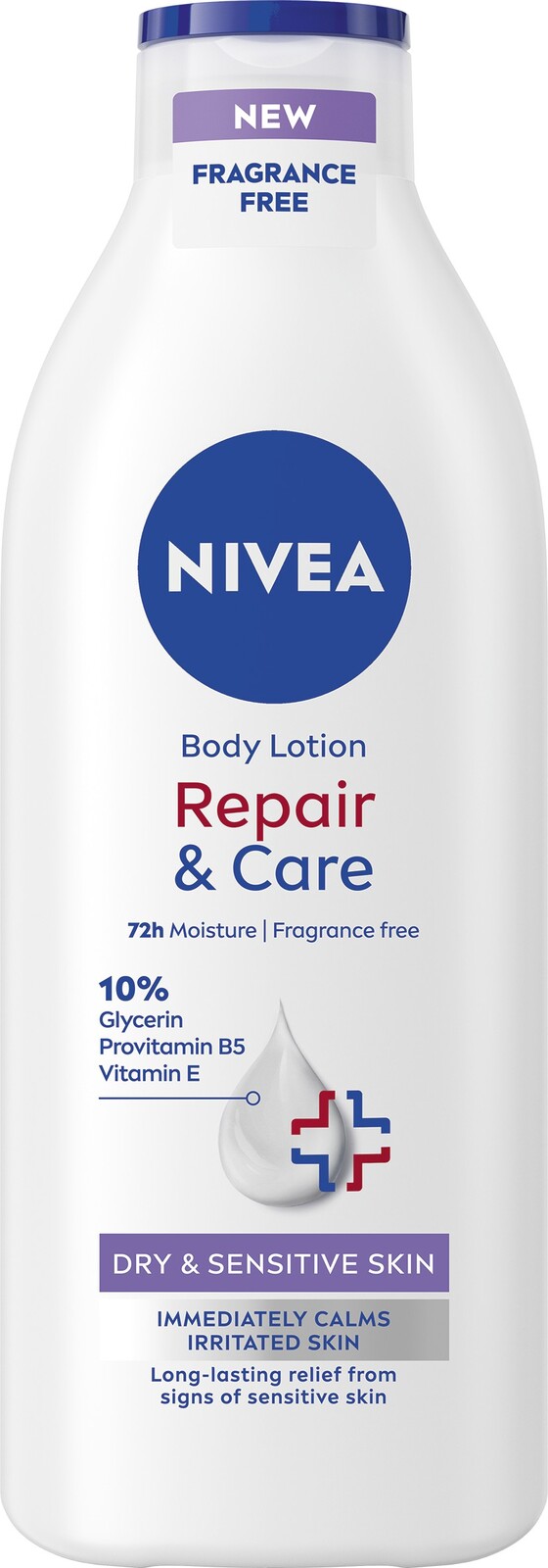 Nivea Tělové mléko pro suchou a citlivou pokožku Repair & Care (Body Lotion) 400 ml