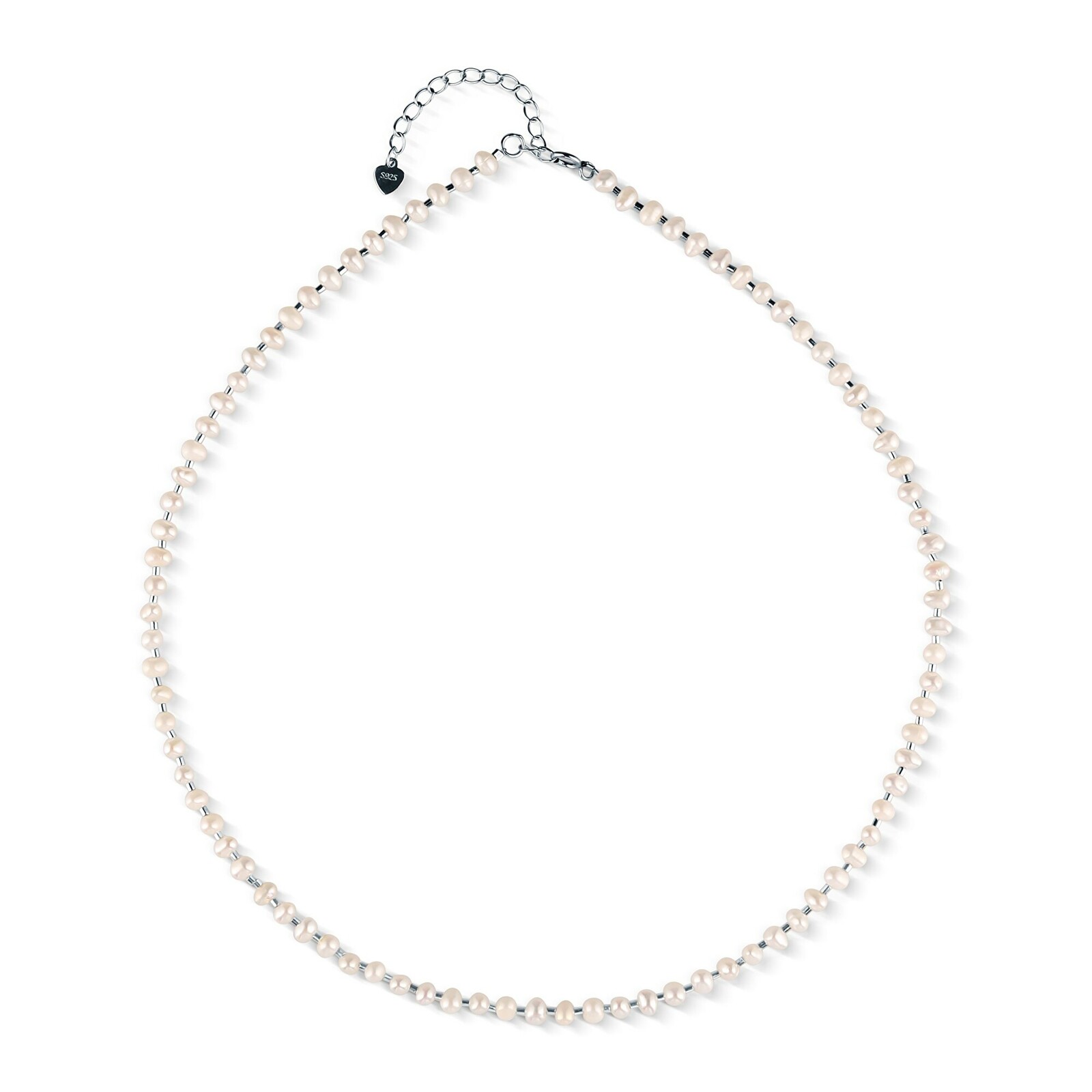 JwL Luxury Pearls Luxusní perlový náhrdelník ze sladkovodních perel JL0863