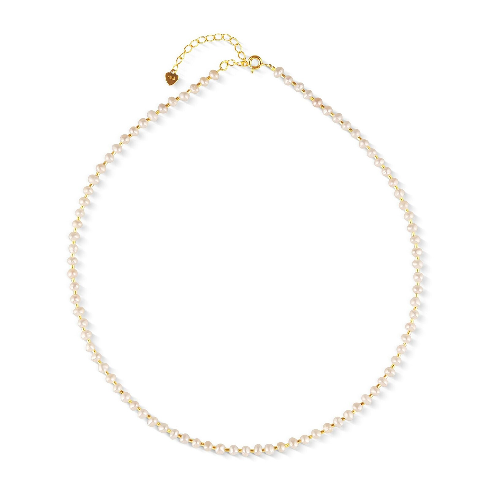 JwL Luxury Pearls Minimalistický perlový náhrdelník JL0862