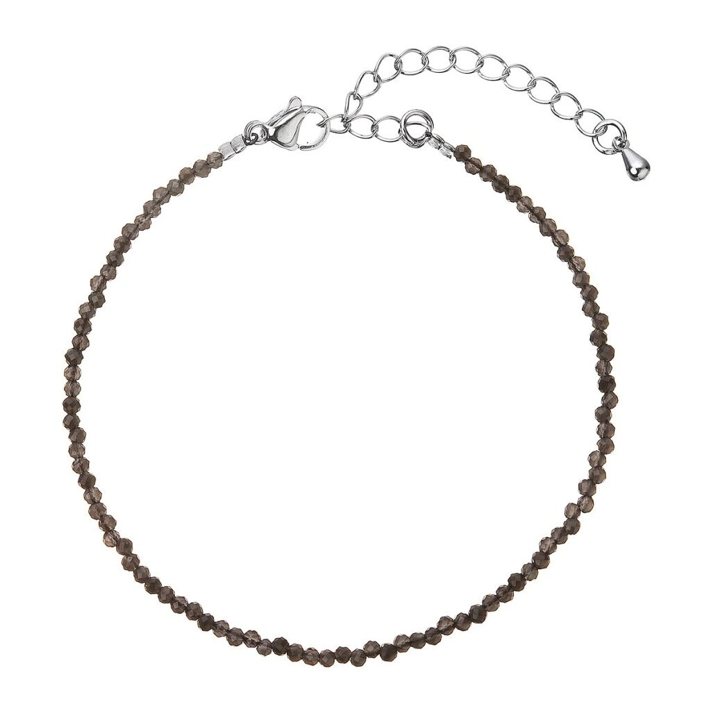 Evolution Group - Pavona Korálkový náramek s šedým spinelem 43055.3 Grey spinel