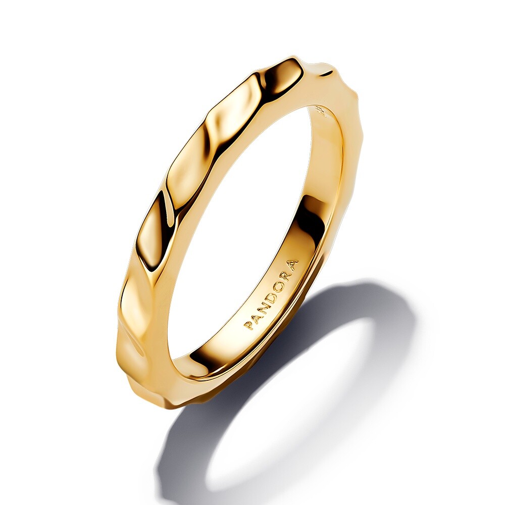 Pandora Moderní pozlacený prsten Shine Essence 163885C00 54 mm