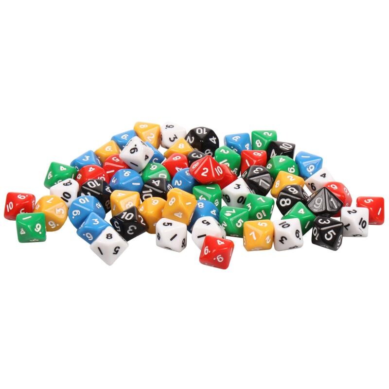 Merco Dice Set AC10 házecí kostky sada 6 x 10 ks