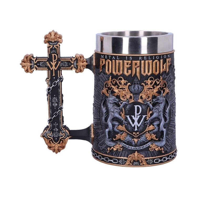 NEMESIS NOW Hrnek Powerwolf - Metal is Religion, 0,5 l