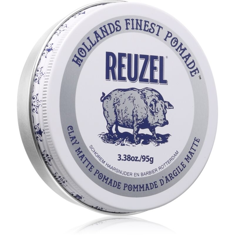Reuzel Clay Matte Pomade stylingový jíl na vlasy matný 95 g