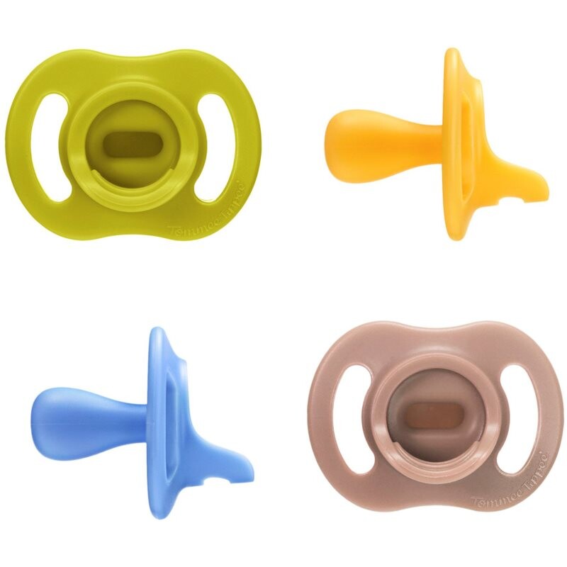 Tommee Tippee Ultra Light Stay Put 6-18 m dudlík Boy 4 ks