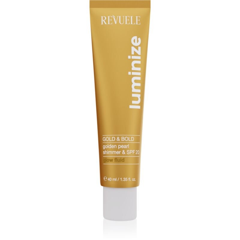 Revuele Luminize rozjasňující fluid SPF 20 odstín Gold & Bold 40 ml