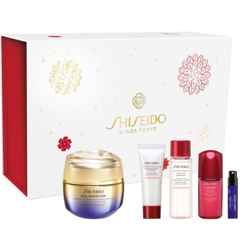 Shiseido Vital Perfection Uplifting & Firming Cream Enriched dárková sada