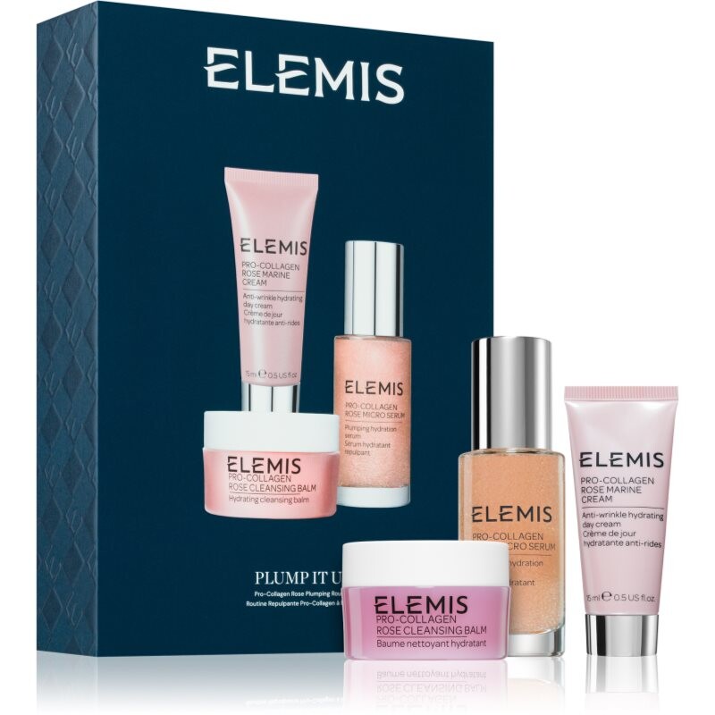 Elemis Pro-Collagen Rose Plump It Up dárková sada pro ženy