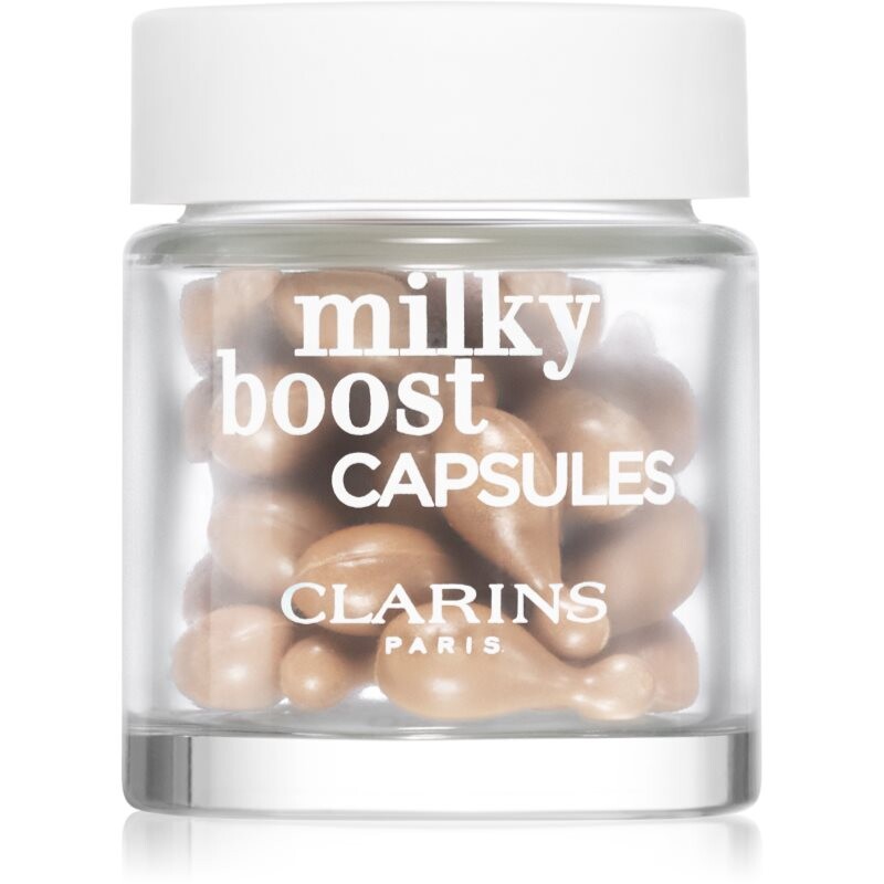 Clarins Milky Boost Capsules rozjasňující make-up kapsle odstín 02 30x0,2 ml