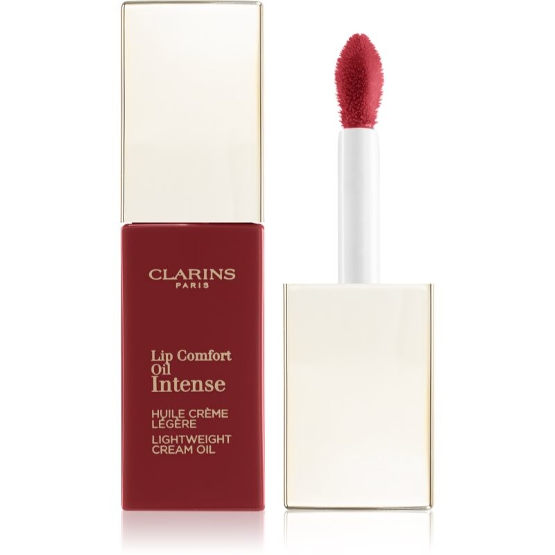Clarins Lip Comfort Oil Intense olejový lesk na rty s vyživujícím účinkem odstín 04 Intense Rosewood 6 ml