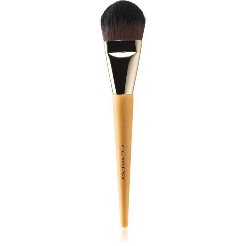 Clarins Flat Foundation Brush plochý štětec na make-up 1 ks