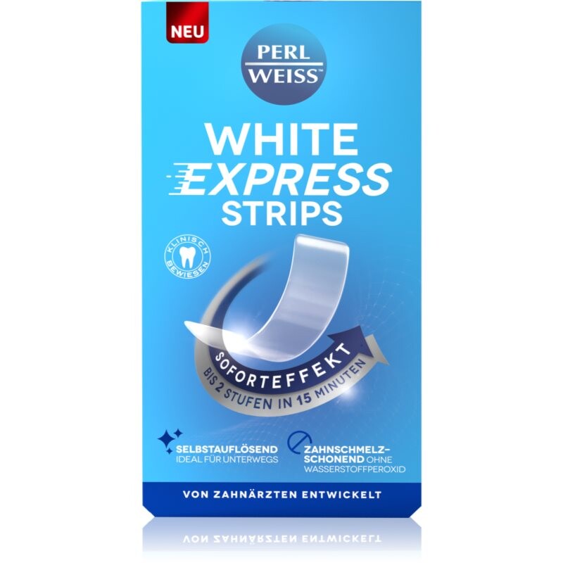 Perl Weiss White Strips Express bělicí pásky 4 ks