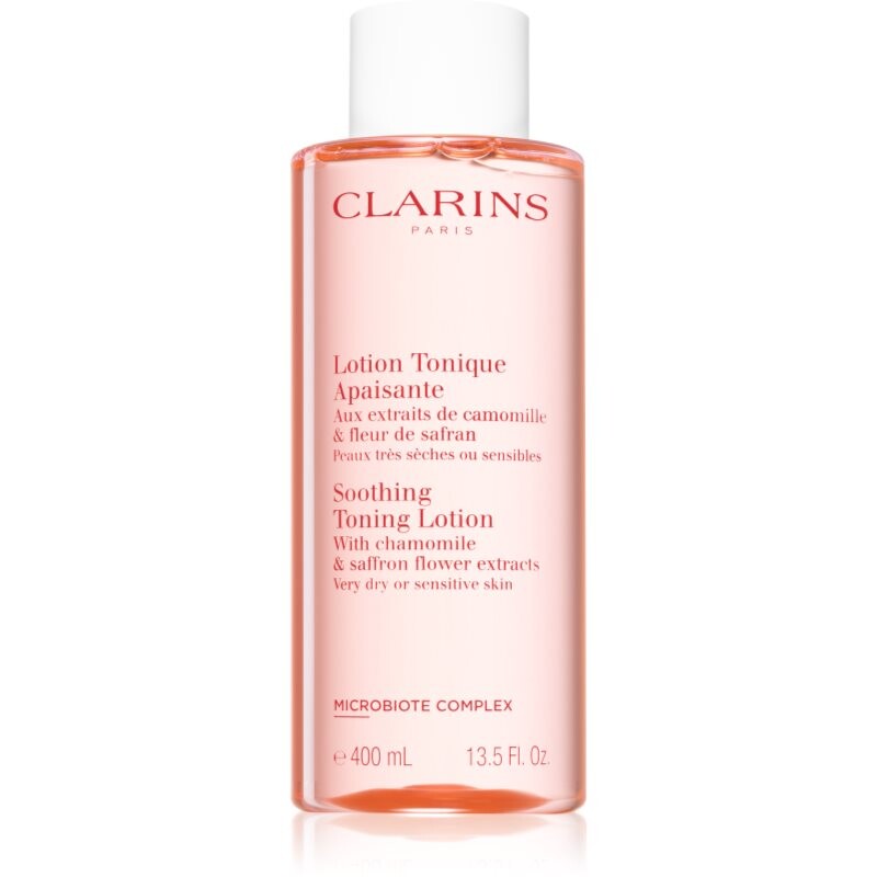 Clarins SoothingToning Lotion zklidňující tonikum pro citlivou velmi suchou pleť 400 ml