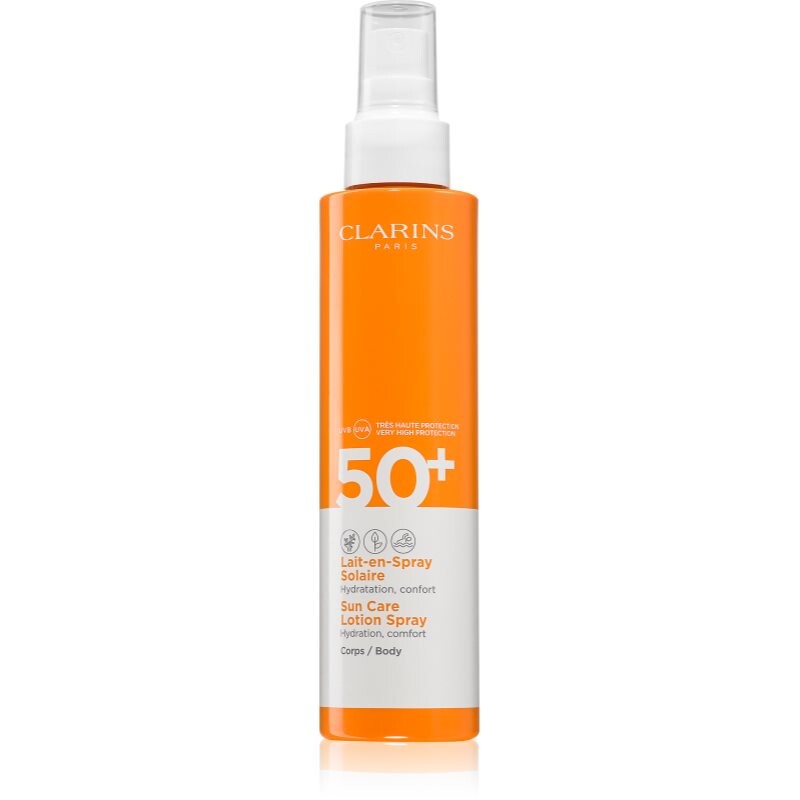 Clarins Sun Care Lotion Spray ochranný sprej na opalování SPF 50+ 150 ml