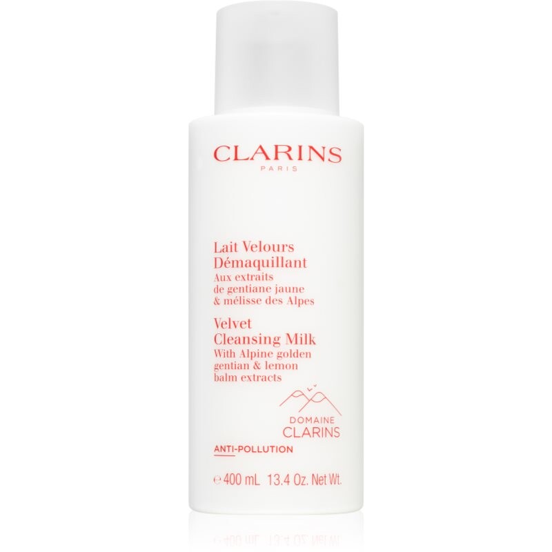 Clarins Velvet Cleansing Milk jemné čisticí mléko 400 ml