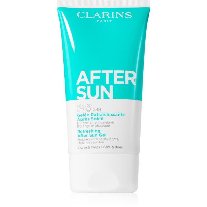 Clarins After Sun Refreshing After Sun Gel zklidňující gel po opalování na obličej a tělo 150 ml