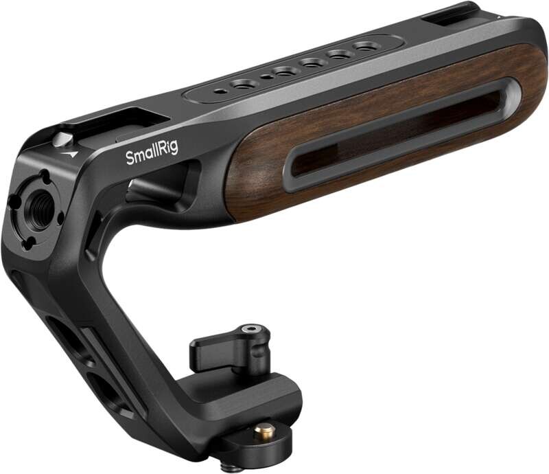 SmallRig Wooden Top Handle with NATO Clamp 5251