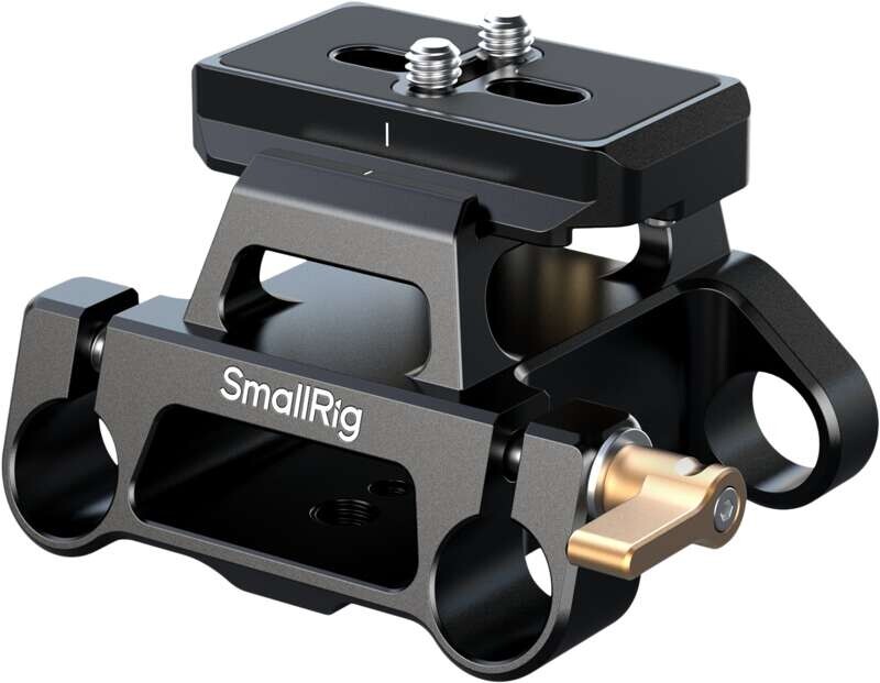 SmallRig Arca-Type Mount Plate Kit with 15mm Dual Rod Clamp 5365